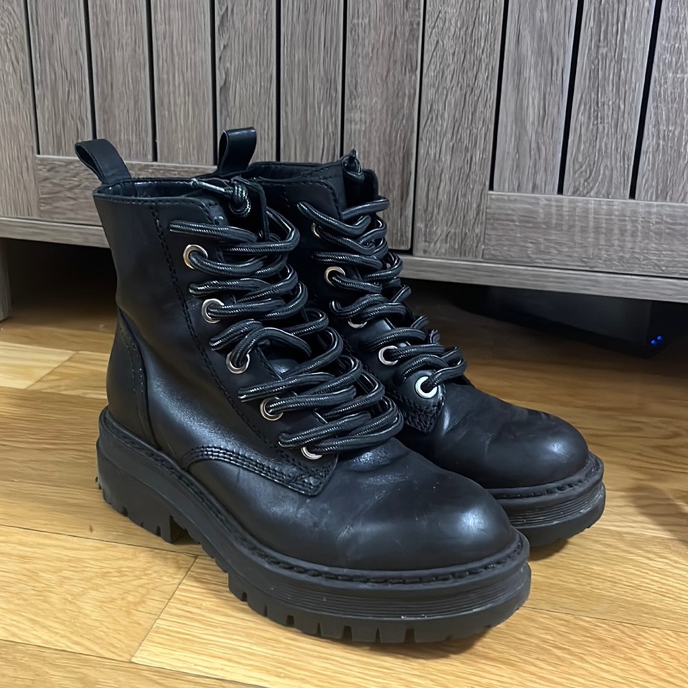 Marc Fisher combat boots